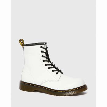 Dr Martens Gyerek 1460 Bőr Lace Up Bakancs Fehér